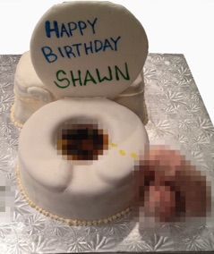 Toilet Cake (with "accessories")