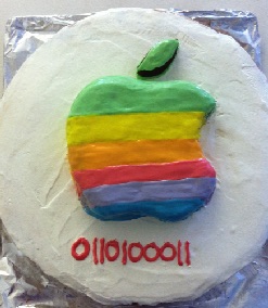 Apple Computer Ice Cream Cake Apple Computer Ice Cream Cake